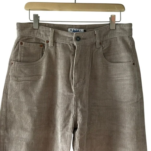 Motel Rocks Parallel Jeans In Corduroy - Picture 7 of 16